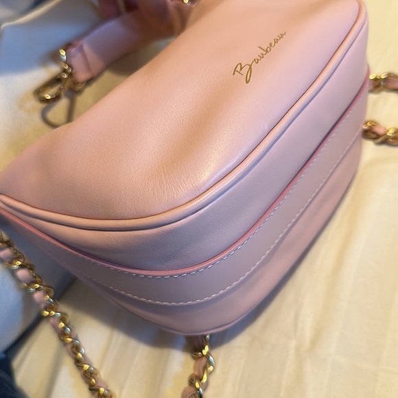 ✨NWT! Baubeau Paris Leather Pink Bag - Picture 9 of 17